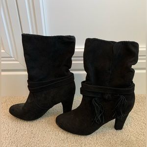 Express black boots